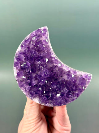 AMETHYST CLUSTER MOON - EXCLUSIVE QUALITY (3) The Crystal Avenues 