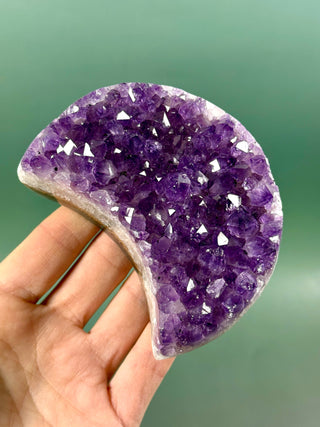 AMETHYST CLUSTER MOON - EXCLUSIVE QUALITY (3) The Crystal Avenues 