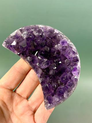 AMETHYST CLUSTER MOON - EXCLUSIVE QUALITY (4) The Crystal Avenues 