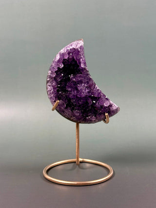 AMETHYST CLUSTER MOON - EXCLUSIVE QUALITY (8) The Crystal Avenues 