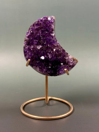 AMETHYST CLUSTER MOON - EXCLUSIVE QUALITY (9) The Crystal Avenues 