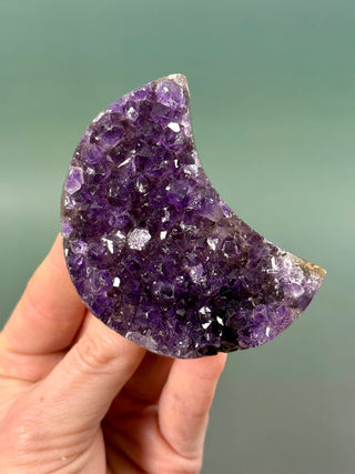 AMETHYST CLUSTER MOON - EXCLUSIVE QUALITY (9) The Crystal Avenues 