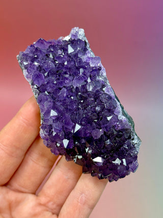 AMETHYST CLUSTER - URUGUAY (2) Druze The Crystal Avenues 