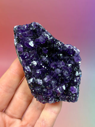 AMETHYST CLUSTER - URUGUAY (3) Druze The Crystal Avenues 
