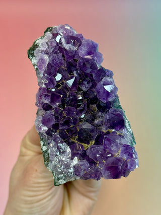 AMETHYST CLUSTER - URUGUAY (A) Druze The Crystal Avenues 