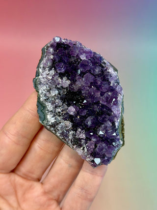 AMETHYST CLUSTER - URUGUAY (G) Druze The Crystal Avenues 