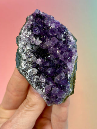 AMETHYST CLUSTER - URUGUAY (G) Druze The Crystal Avenues 
