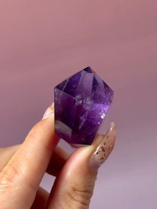 AMETHYST DOUBLE TERMINATED POINT (4) Point The Crystal Avenues 