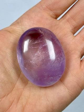 AMETHYST PALM STONE - EXCLUSIVE QUALITY (2) Palm stone The Crystal Avenues 