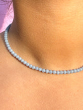 Indlæs billede til gallerivisning ANGELITE CHOKER NECKLACE Necklace The Crystal Avenues 
