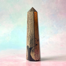 Load image into Gallery viewer, APACHE PYRITE TOWER (3) Raw Crystal The Crystal Avenues 
