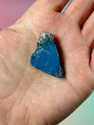 AUTHENTIC SPECTROLITE SLAB - FINLAND (6) tumble stone The Crystal Avenues 