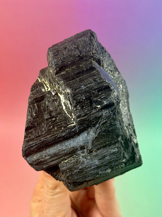 BLACK TOURMALINE RAW (2) The Crystal Avenues 