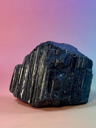 BLACK TOURMALINE RAW (2) The Crystal Avenues 