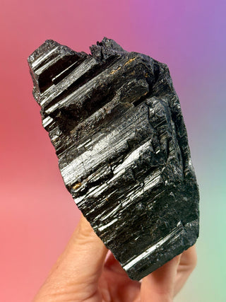 BLACK TOURMALINE RAW (4) The Crystal Avenues 