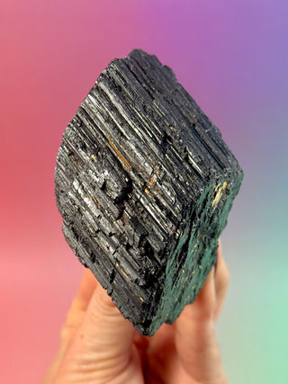 BLACK TOURMALINE RAW (5) The Crystal Avenues 