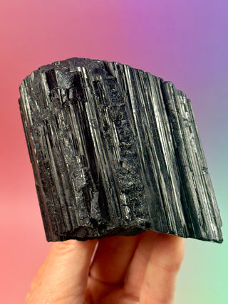 BLACK TOURMALINE RAW (6) The Crystal Avenues 