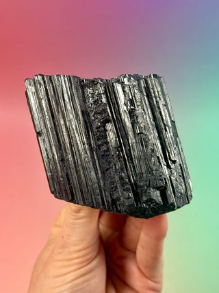 BLACK TOURMALINE RAW (6) The Crystal Avenues 