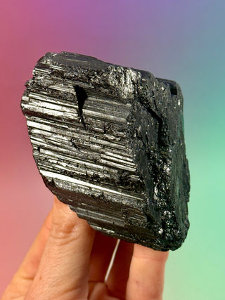 BLACK TOURMALINE RAW (7) The Crystal Avenues 