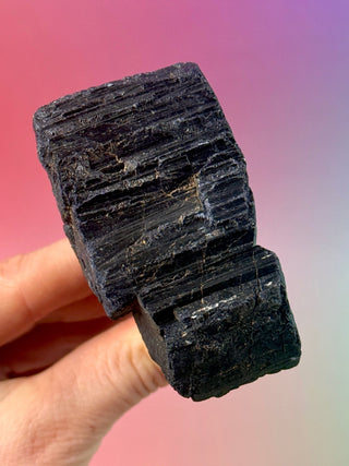BLACK TOURMALINE RAW (8) The Crystal Avenues 