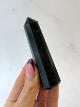 Load image into Gallery viewer, BLACK TOURMALINE TOWER (4) tumble stone The Crystal Avenues 
