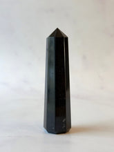 Load image into Gallery viewer, BLACK TOURMALINE TOWER (4) tumble stone The Crystal Avenues 
