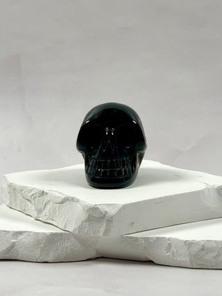BLOODSTONE SKULL CARVING (2) Heart The Crystal Avenues 