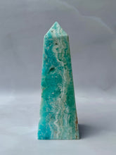 Load image into Gallery viewer, BLUE ARAGONITE XL TOWER (1) Tower The Crystal Avenues 
