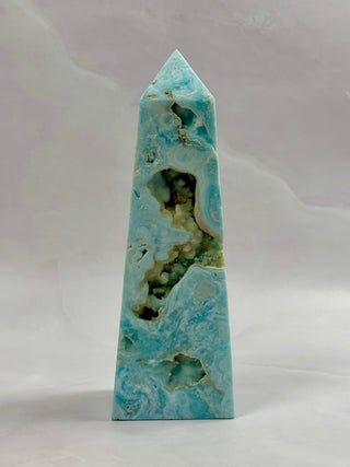 BLUE ARAGONITE XL TOWER (B) Tower The Crystal Avenues 