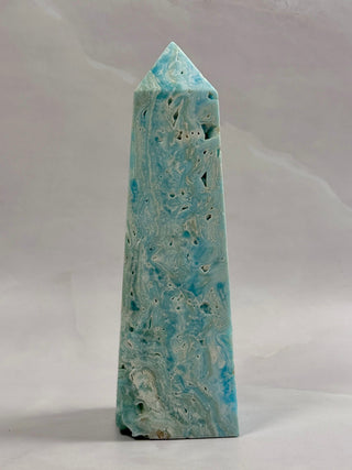 BLUE ARAGONITE XL TOWER (B) Tower The Crystal Avenues 