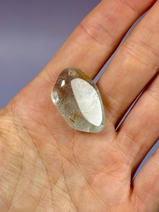 BLUE TOPAZ (1) Tumble Stone The Crystal Avenues 