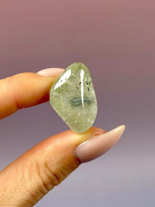 BLUE TOPAZ (2) Tumble Stone The Crystal Avenues 