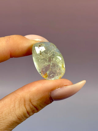 BLUE TOPAZ (4) Tumble Stone The Crystal Avenues 