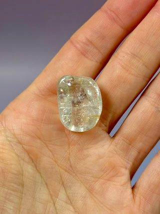 BLUE TOPAZ (5) Tumble Stone The Crystal Avenues 