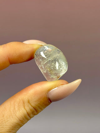 BLUE TOPAZ (5) Tumble Stone The Crystal Avenues 