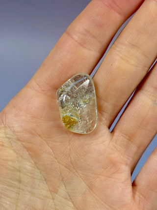 BLUE TOPAZ (6) Tumble Stone The Crystal Avenues 