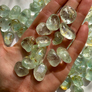 BLUE TOPAZ TUMBLE STONE Tumble Stone The Crystal Avenues 