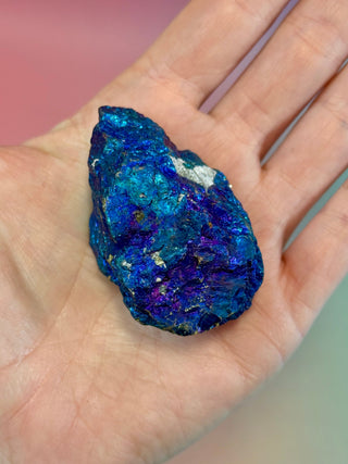 BORNITE "PEACOCK STONE" (2) Raw Crystal The Crystal Avenues 