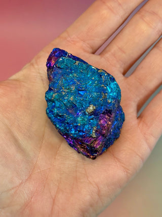 BORNITE "PEACOCK STONE" (2) Raw Crystal The Crystal Avenues 