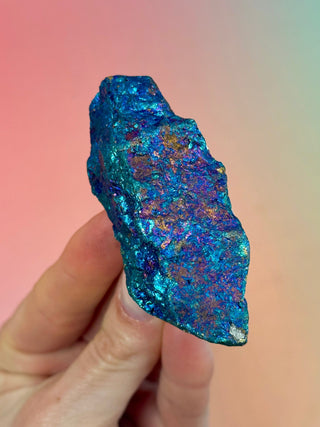 BORNITE "PEACOCK STONE" (3) Raw Crystal The Crystal Avenues 