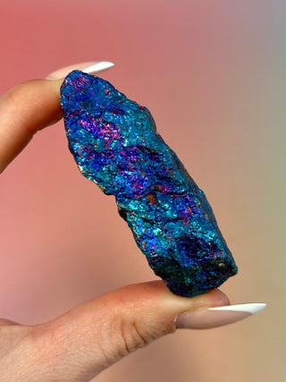 BORNITE "PEACOCK STONE" (3) Raw Crystal The Crystal Avenues 