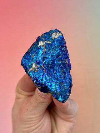 BORNITE "PEACOCK STONE" (4) Raw Crystal The Crystal Avenues 
