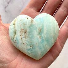 Load image into Gallery viewer, CARIBBEAN CALCITE HEART (1) The Crystal Avenues 
