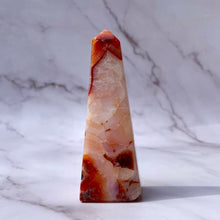 Load image into Gallery viewer, CARNELIAN OBELISK (2) tumble stone The Crystal Avenues 
