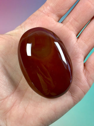 CARNELIAN PALM STONE (1) The Crystal Avenues 
