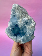 Load image into Gallery viewer, CELESTITE CLUSTER (1) Cluster The Crystal Avenues 
