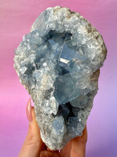 Load image into Gallery viewer, CELESTITE CLUSTER (1) Cluster The Crystal Avenues 
