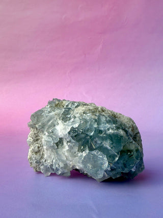 CELESTITE CLUSTER (10) Cluster The Crystal Avenues 