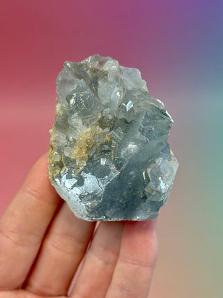 CELESTITE CLUSTER (11) Cluster The Crystal Avenues 