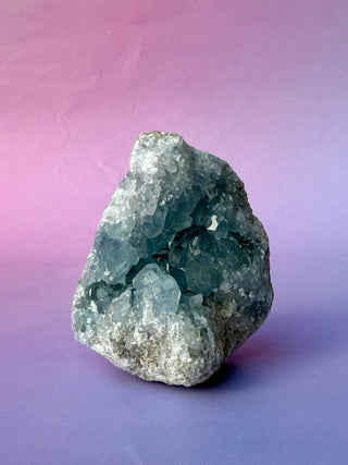 CELESTITE CLUSTER (11) Cluster The Crystal Avenues 
